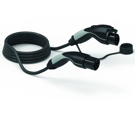 Polnilni kabel SAE J1772 T1 - IEC62196 T2 20A 1f 5m