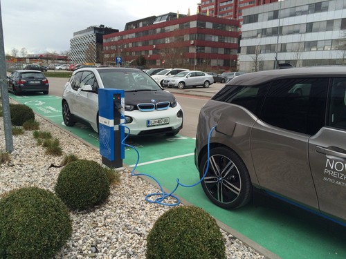 EVlink polni BMW I3